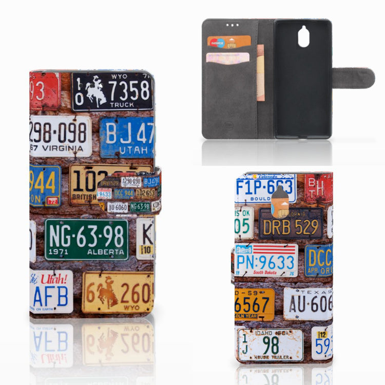 Nokia 3.1 (2018) Telefoonhoesje met foto Kentekenplaten