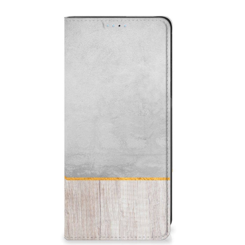 Xiaomi Redmi Note 11/11S Book Wallet Case Wood Concrete - B2C Telecom
