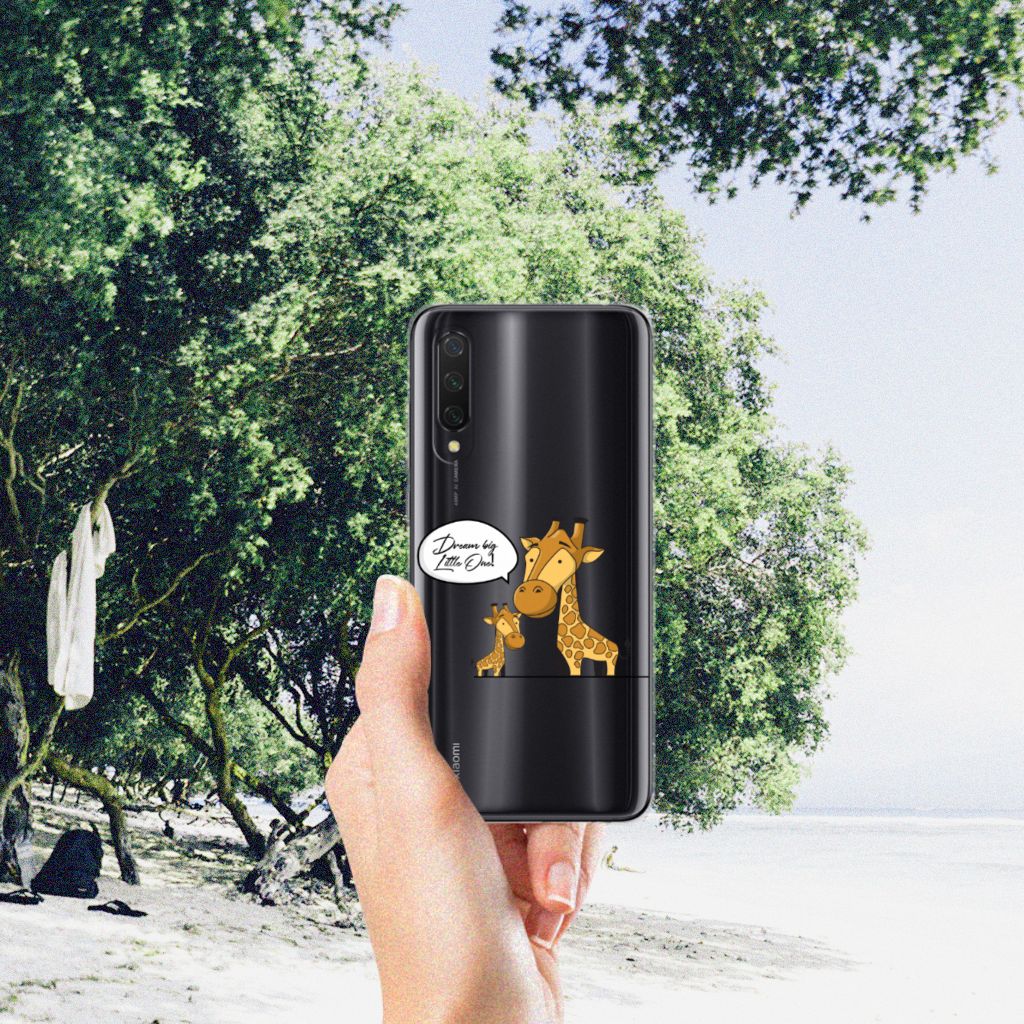 Xiaomi Mi 9 Lite Telefoonhoesje met Naam Giraffe B2C Telecom