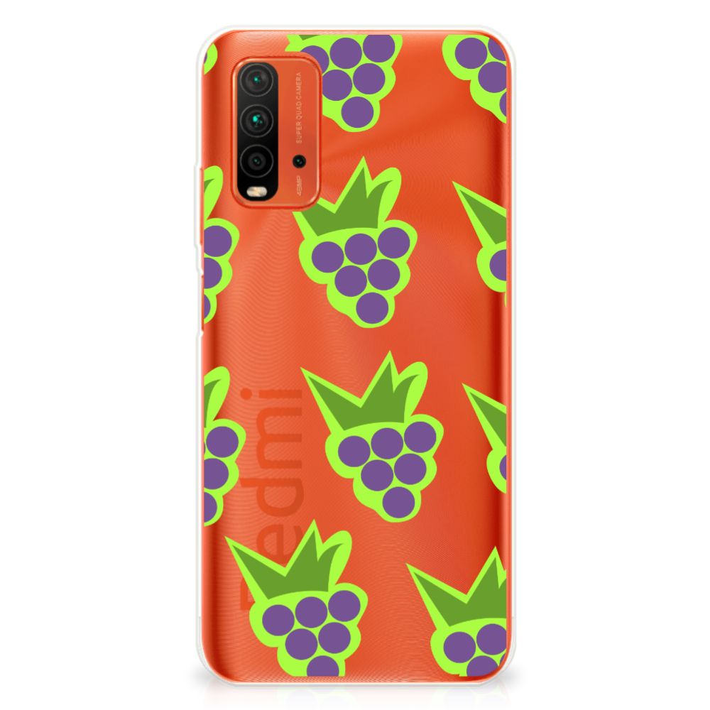 Xiaomi Poco M3 Siliconen Case Druiven