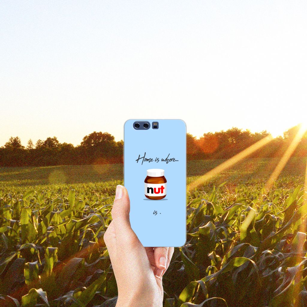 Huawei P10 Plus Siliconen Case Nut Home