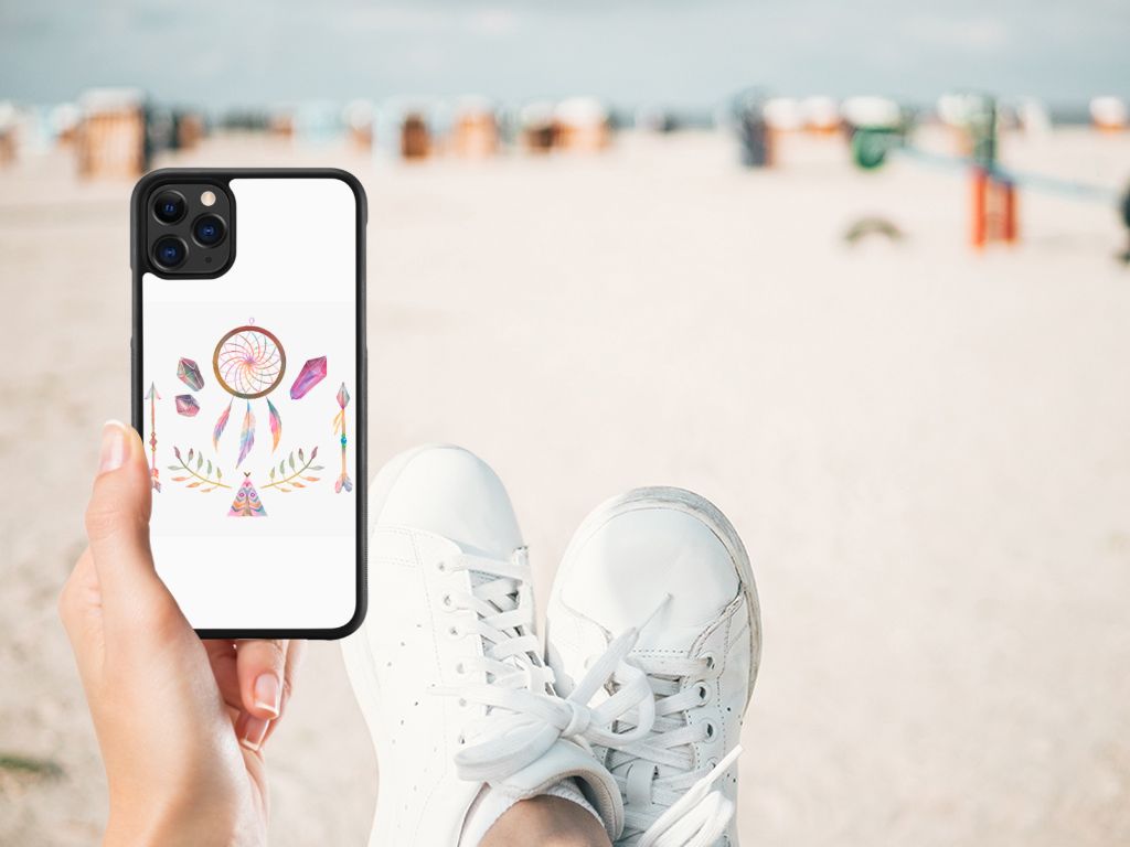 Apple iPhone 11 Pro Max Bumper Hoesje Boho Dreamcatcher B2C Telecom