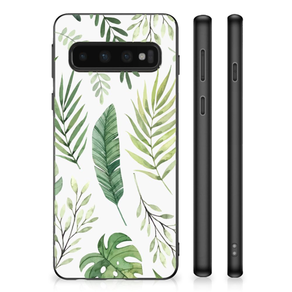 Samsung Galaxy S10 Skin Case Leaves