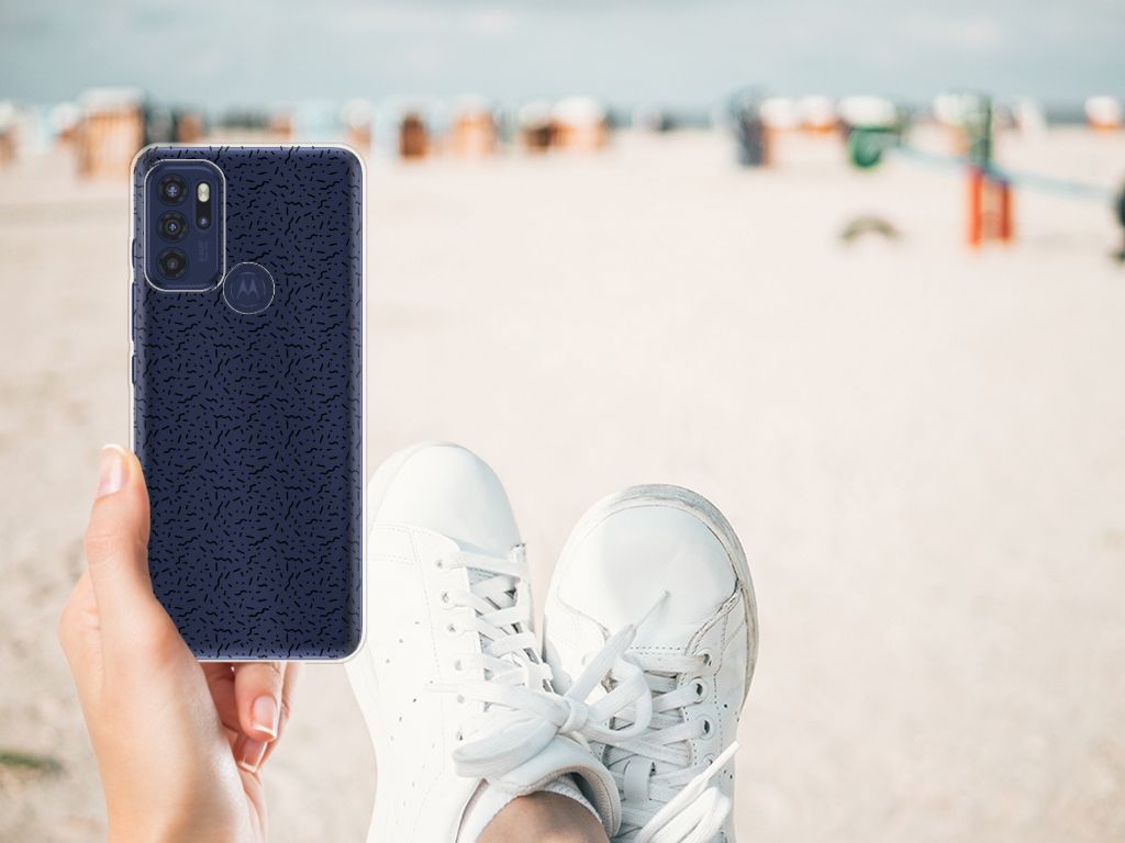 Motorola Moto G60s TPU bumper Stripes Dots B2C Telecom