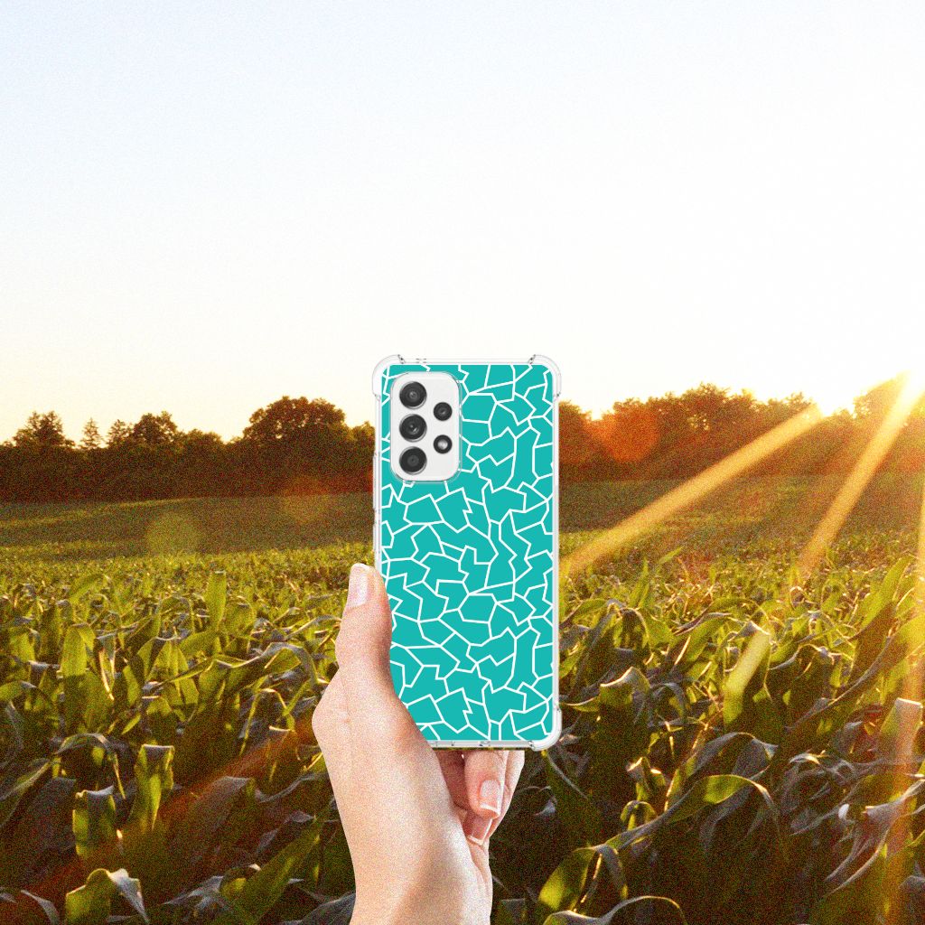 Samsung Galaxy A53 5G Back Cover Cracks Blue B2C Telecom