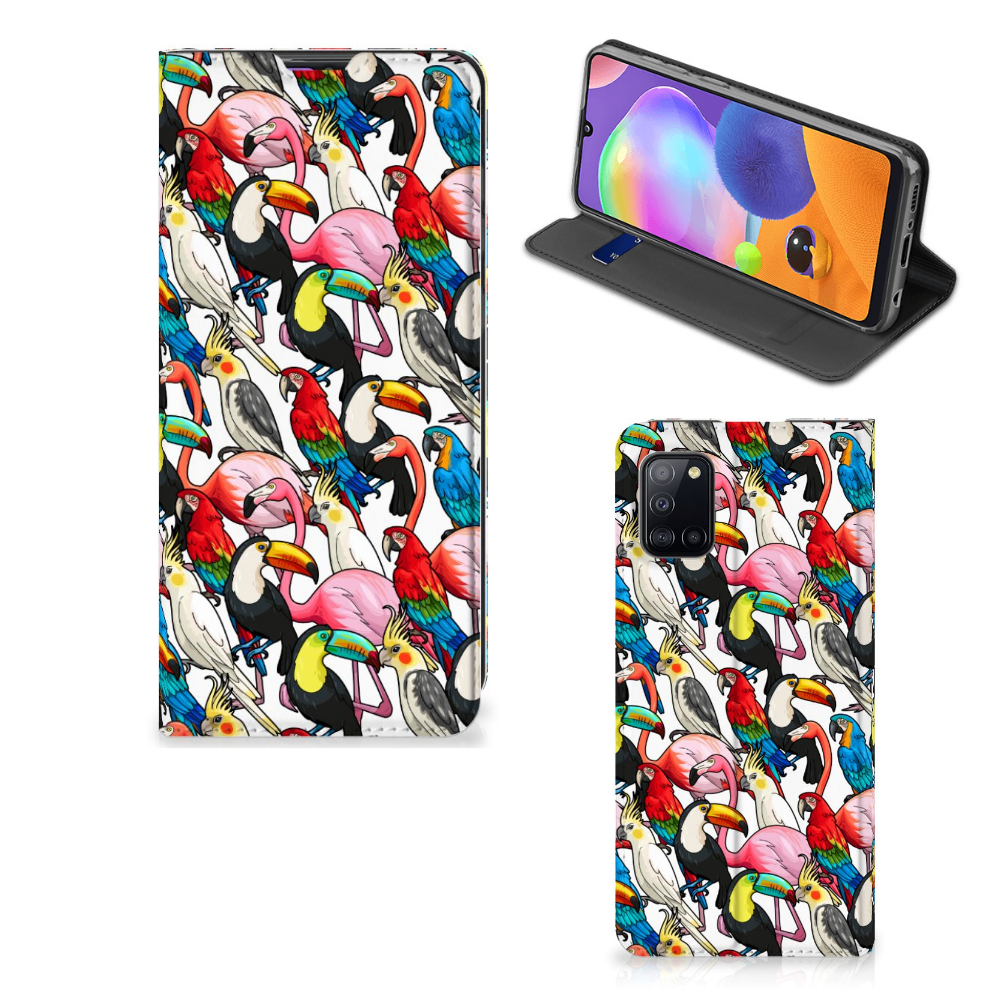 Samsung Galaxy A31 Hoesje maken Birds - B2C Telecom