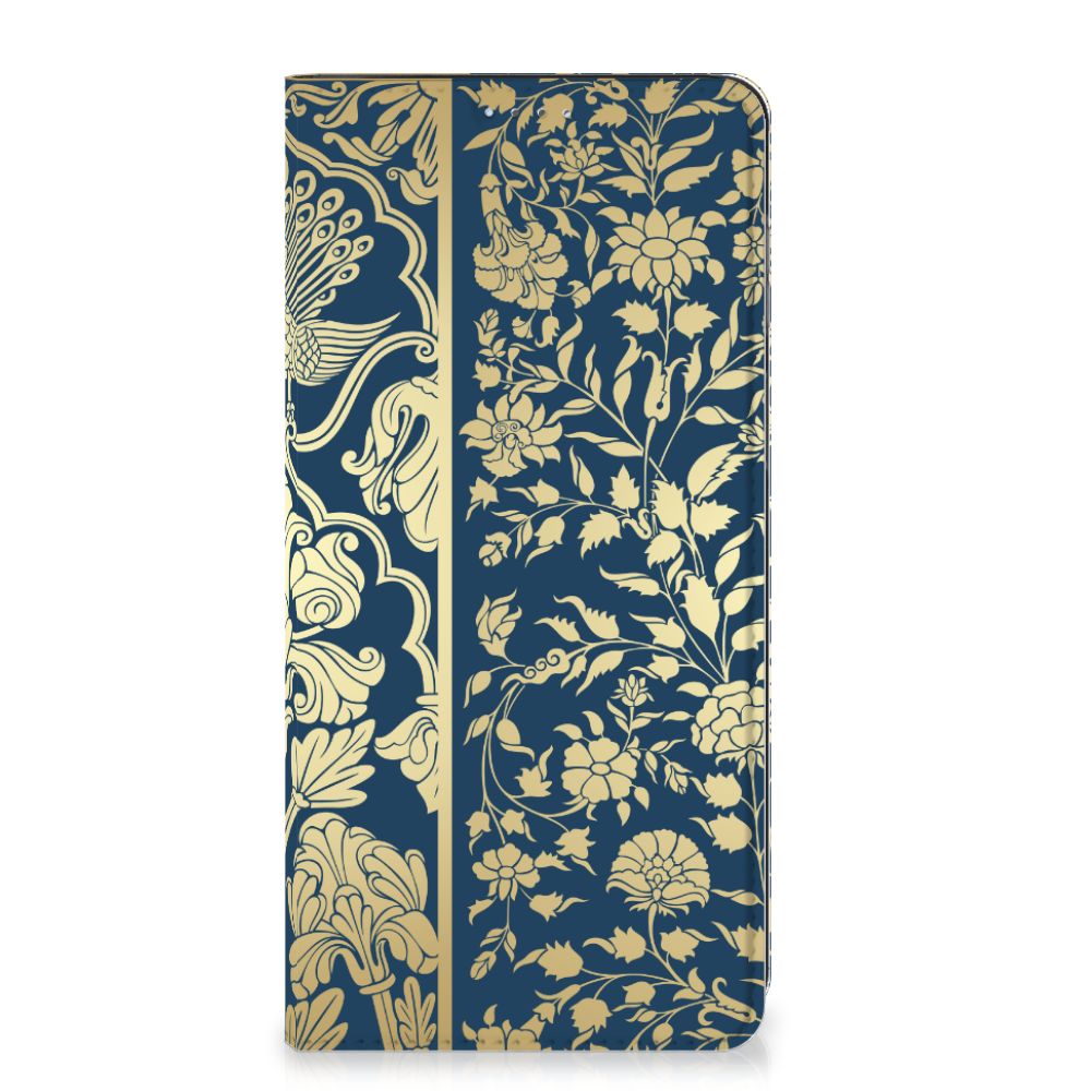 OPPO A17 Smart Cover Beige Flowers - B2C Telecom