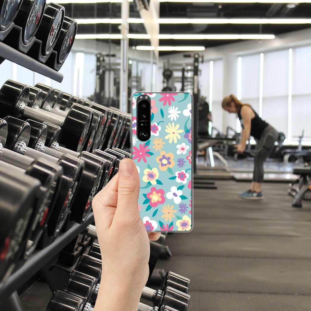 Sony Xperia 1 III TPU Case Flower Power B2C Telecom