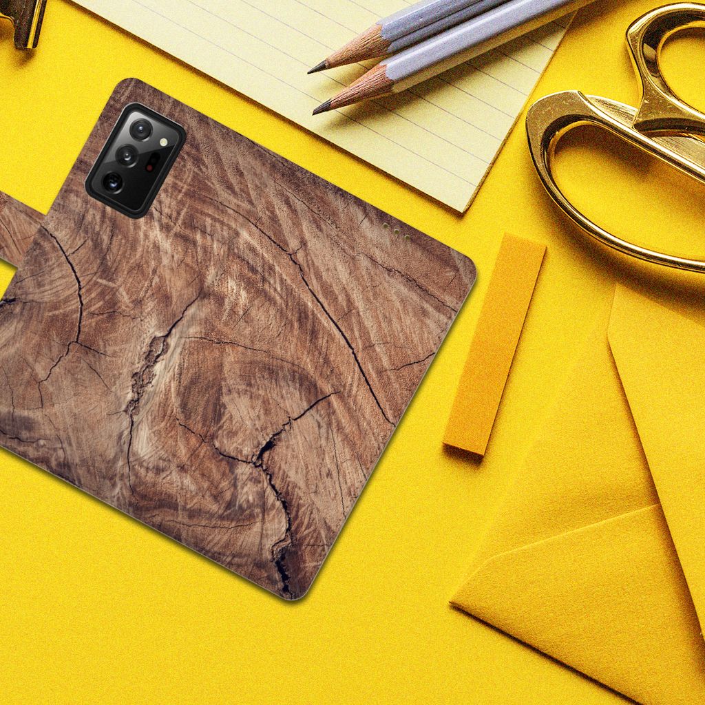Samsung Galaxy Note20 Ultra Book Style Case Tree Trunk