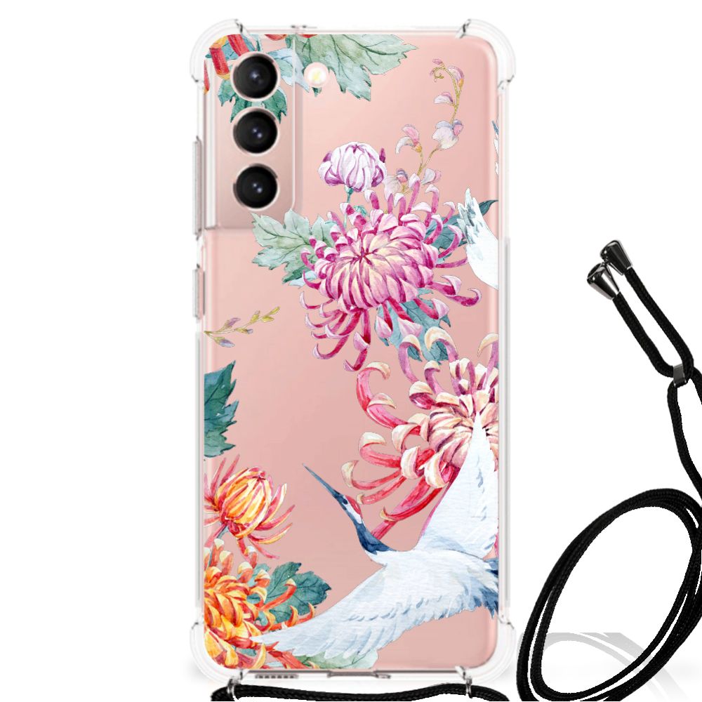 Samsung Galaxy S21 FE Case Anti-shock Bird Flowers B2C Telecom