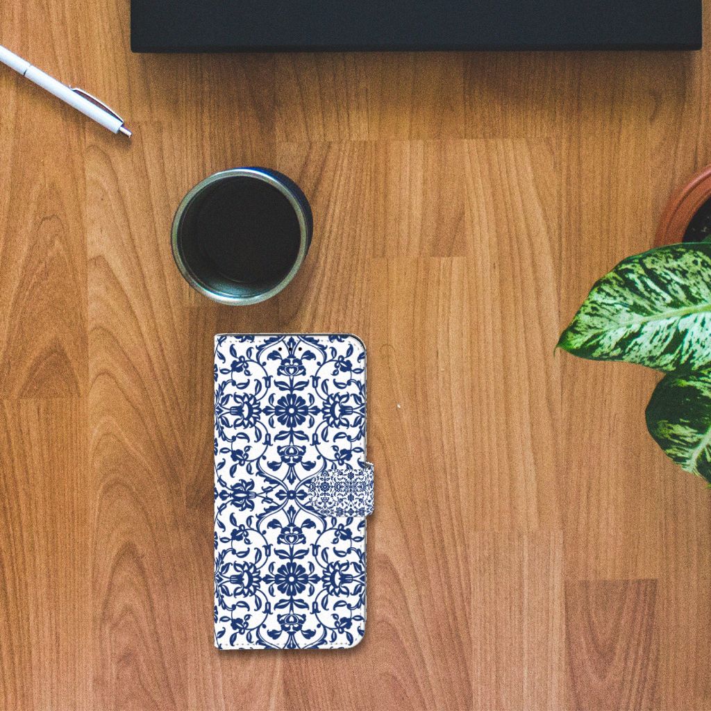 Sony Xperia 1 IV Hoesje Flower Blue