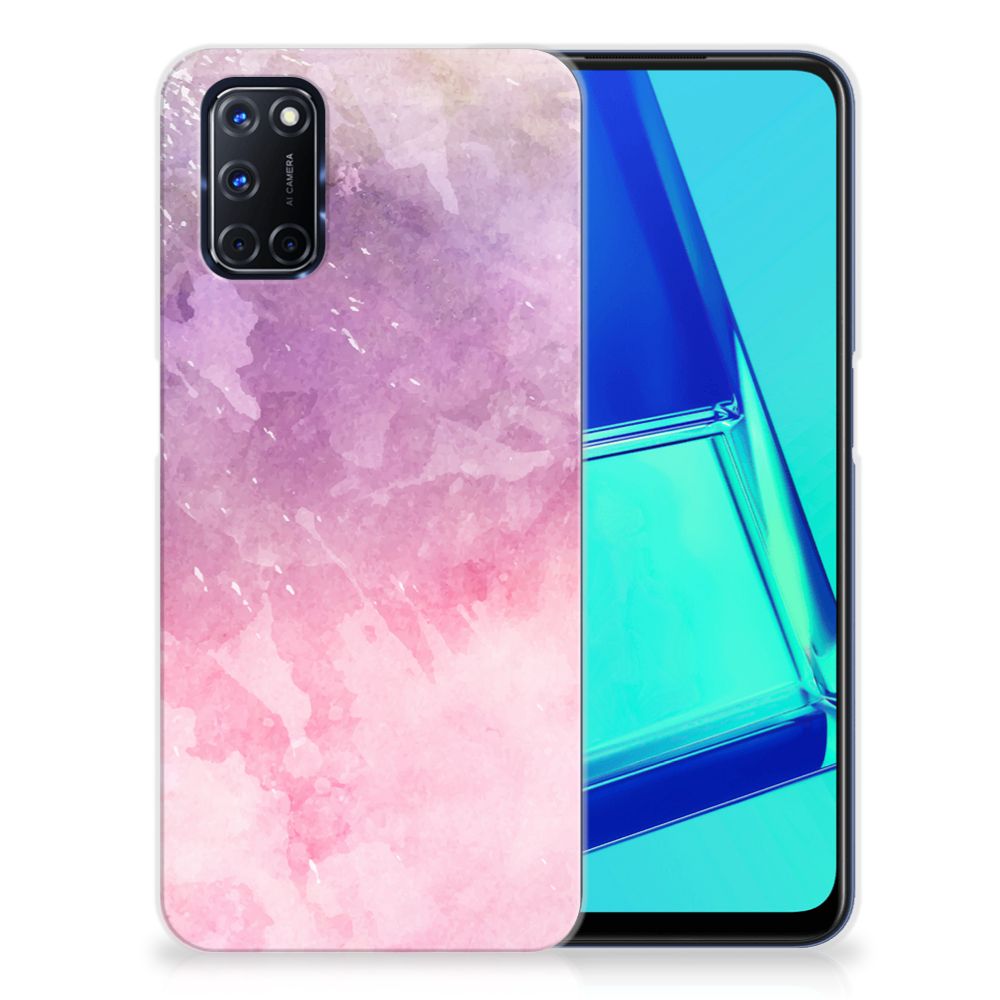 Hoesje maken OPPO A52 | A72 Pink Purple Paint