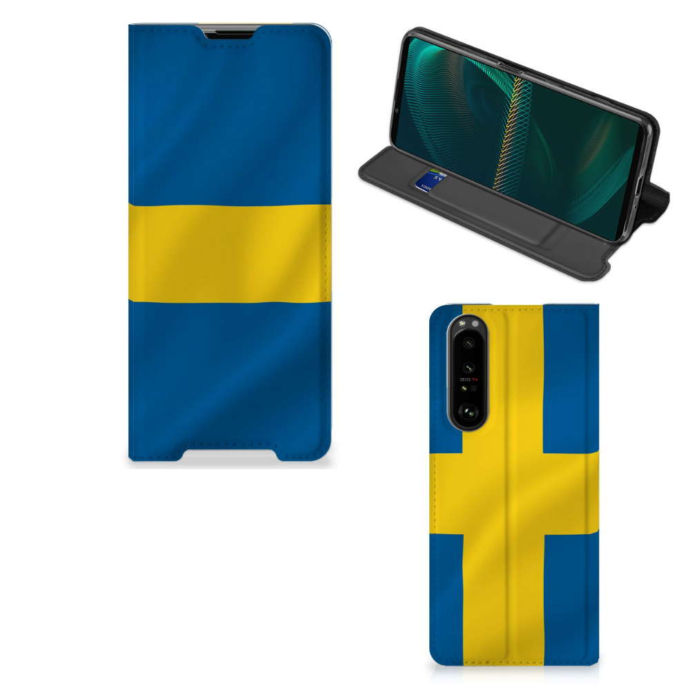 Sony Xperia 5 III Standcase Zweden - B2C Telecom