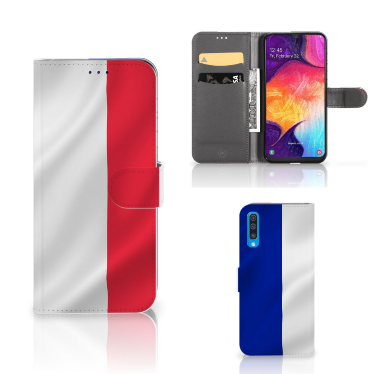 Samsung Galaxy A50 Bookstyle Case Frankrijk