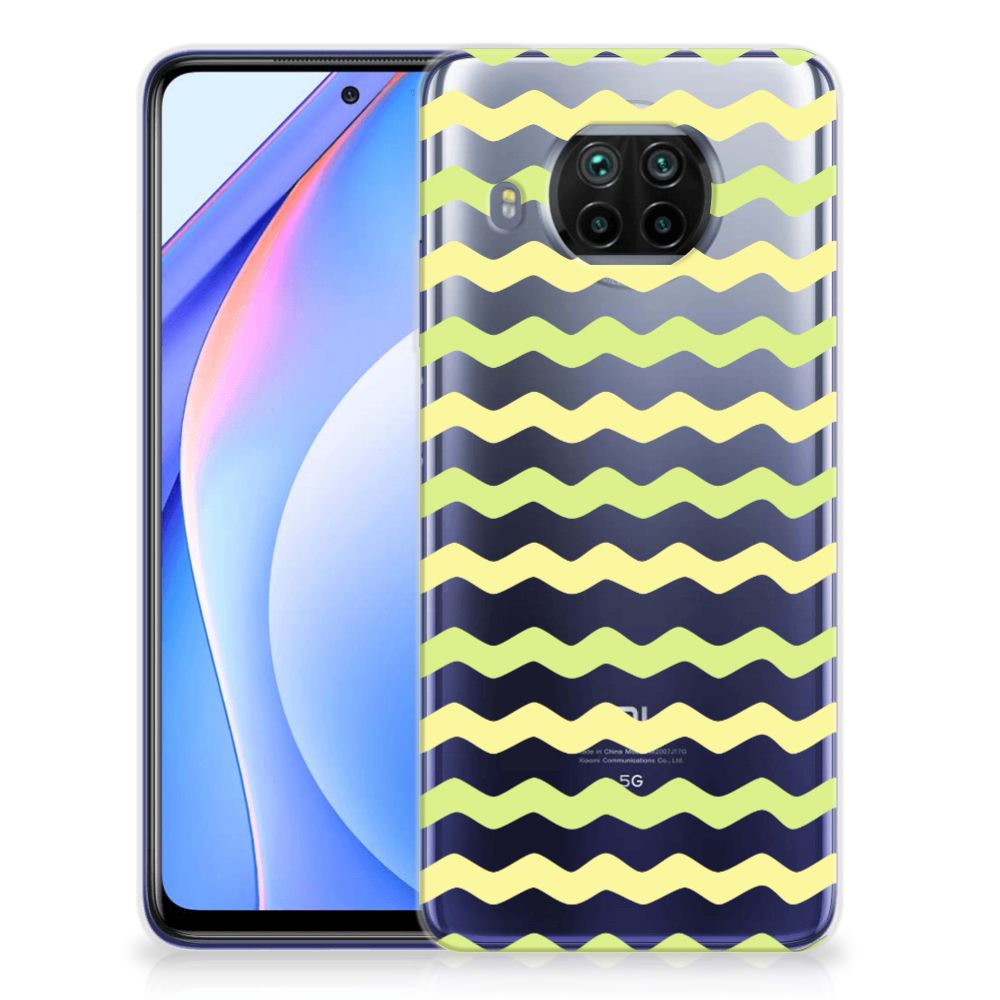 Xiaomi Mi 10T Lite TPU bumper Waves Yellow B2C Telecom