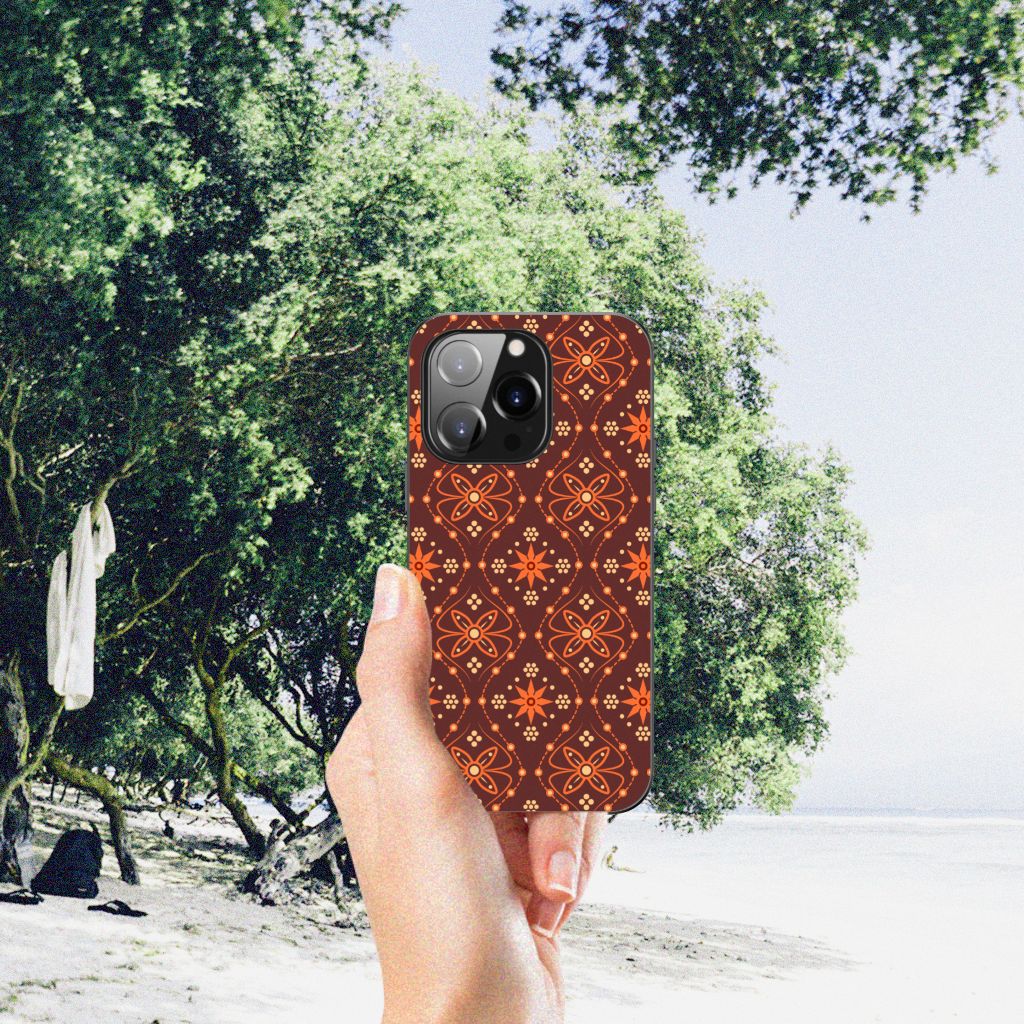 iPhone 14 Pro Back Case Batik Brown B2C Telecom