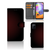 Samsung Galaxy A31 Telefoon Hoesje Geruit Rood met ruimte voor 3 pasjes, minimalistisch design en contrast kleuren.