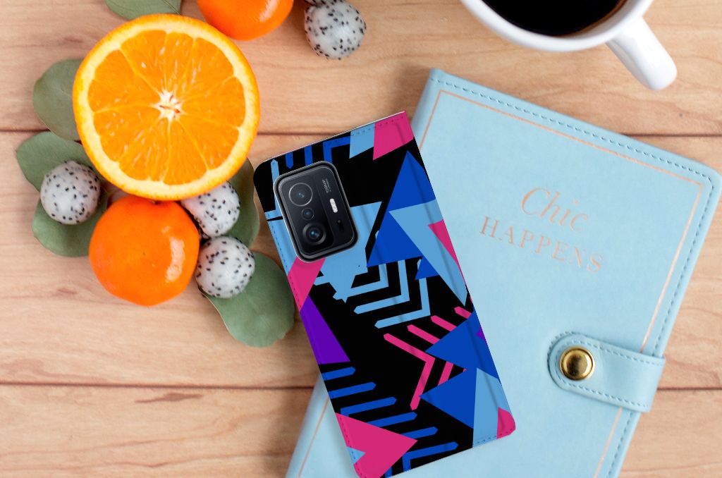 Xiaomi 11T | Xiaomi 11T Pro Stand Case Funky Triangle - B2C Telecom