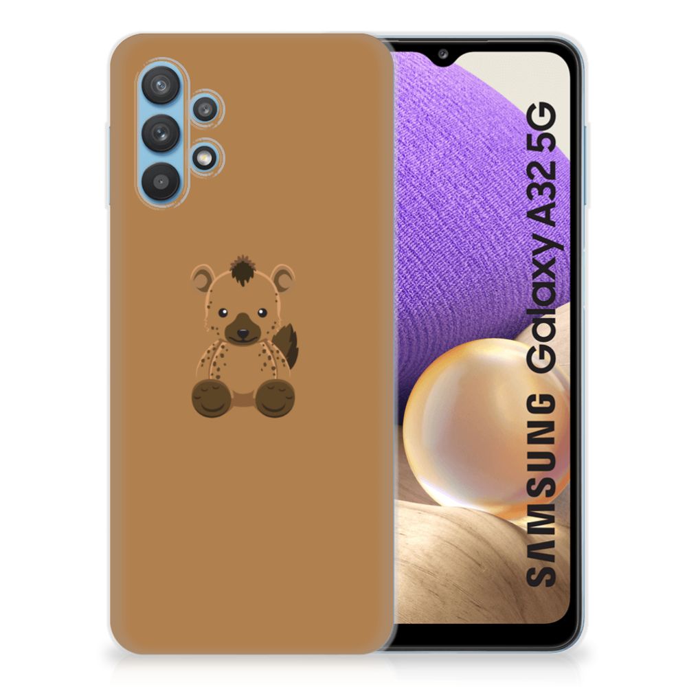 Samsung Galaxy A32 5G Telefoonhoesje met Naam Baby Hyena B2C Telecom