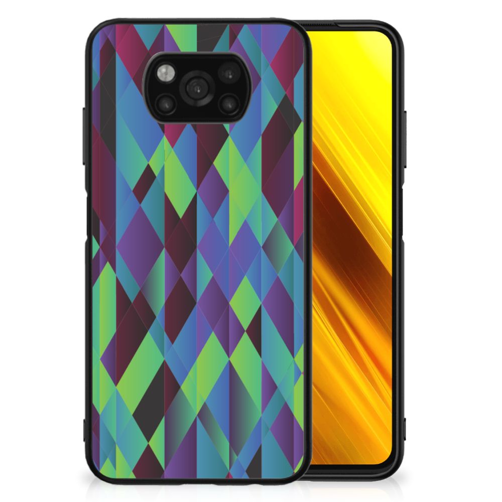 Xiaomi Poco X3 | X3 Pro Backcover Abstract Green Blue B2C Telecom