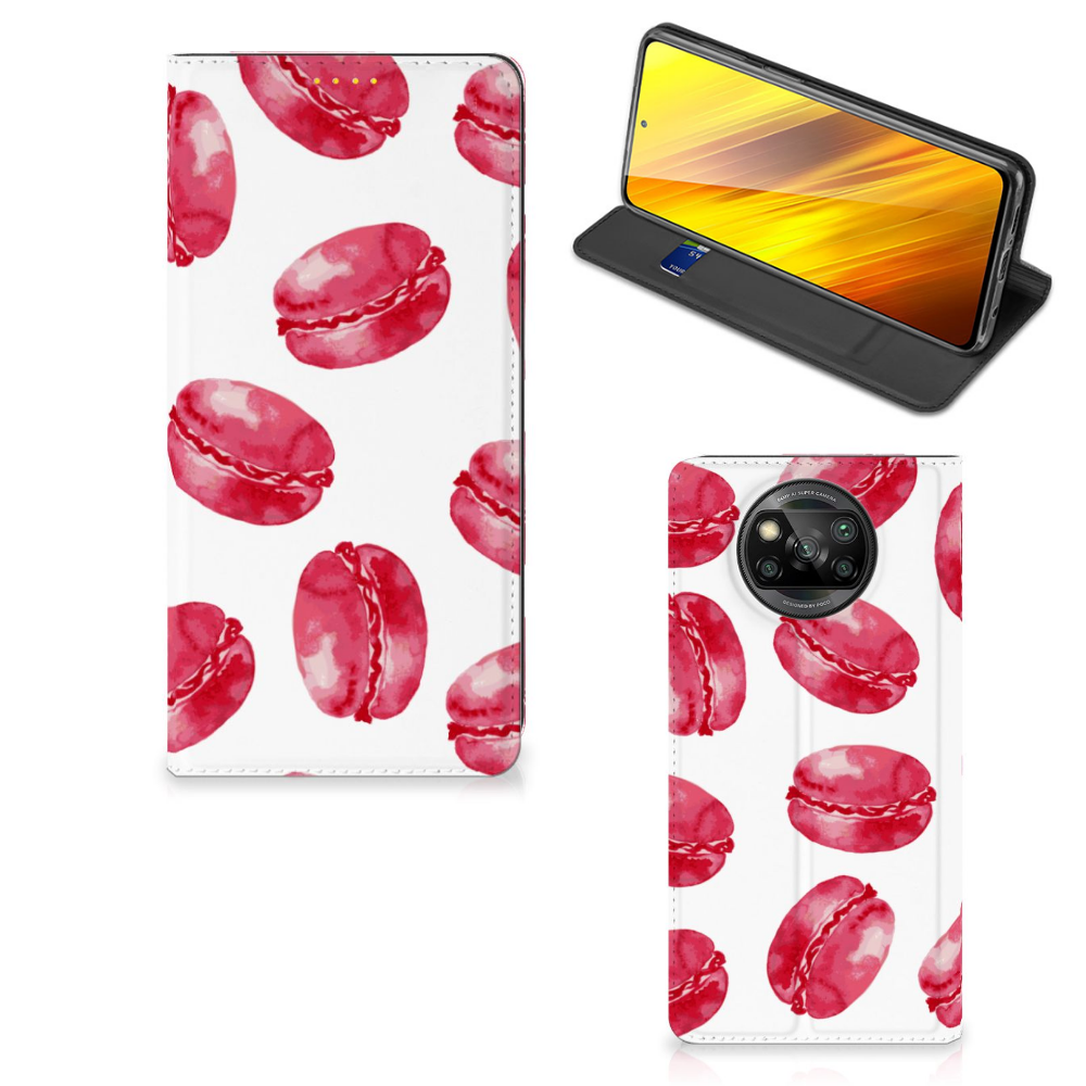 Xiaomi Poco X3 Pro | Poco X3 Flip Style Cover Pink Macarons - B2C Telecom