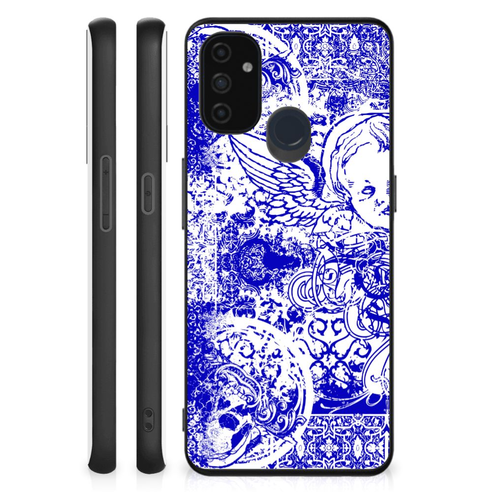 Telefoonhoesje OnePlus Nord N100 Angel Skull Blauw B2C Telecom