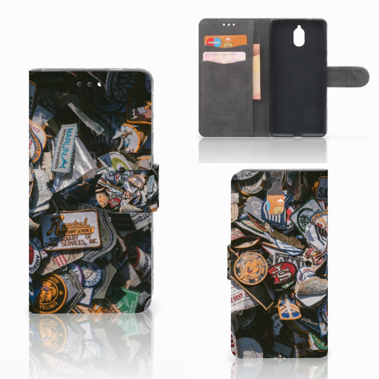 Nokia 3.1 (2018) Telefoonhoesje met foto Badges