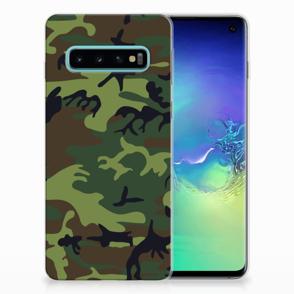 Samsung Galaxy S10 TPU bumper Army Dark