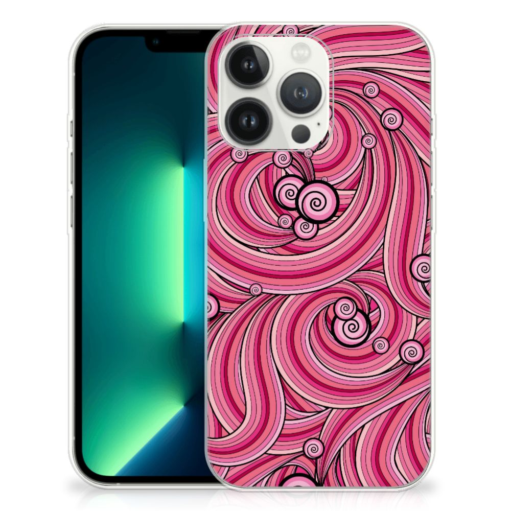 iPhone 13 Pro Max Hoesje maken Swirl Pink B2C Telecom