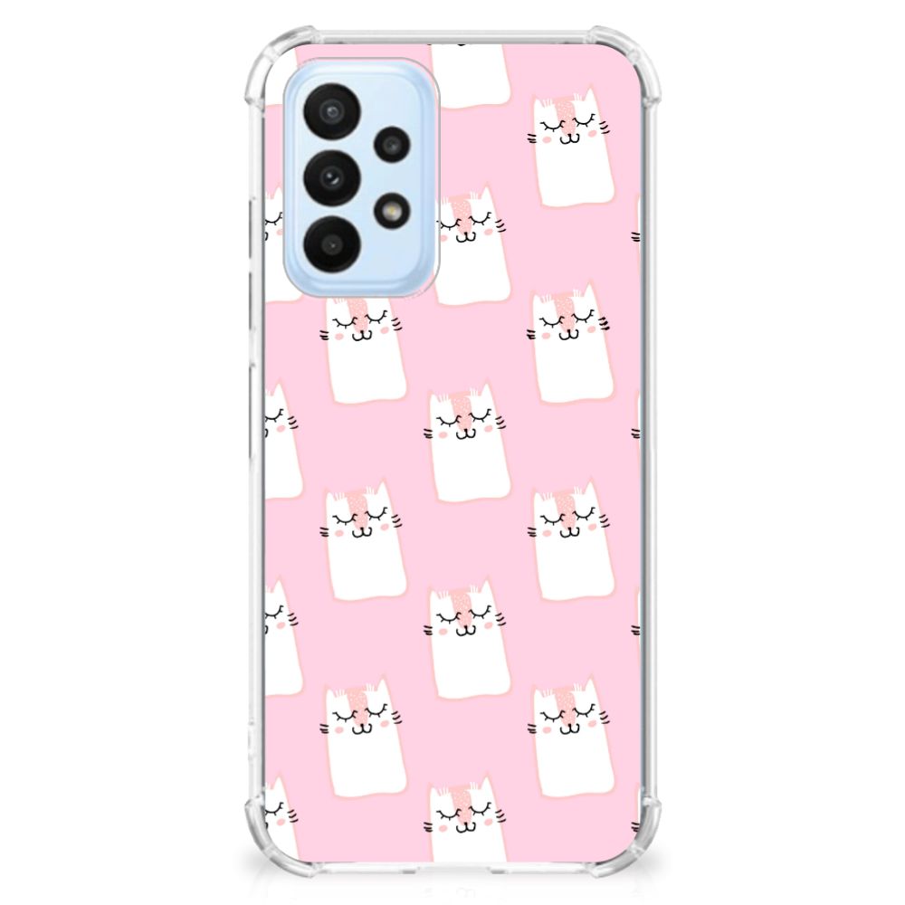 Samsung Galaxy A23 Case Anti-shock Sleeping Cats - B2C Telecom