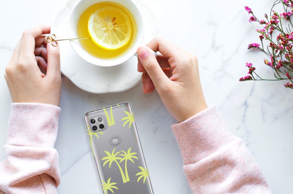Motorola Moto G 5G TPU Case Palmtrees B2C Telecom