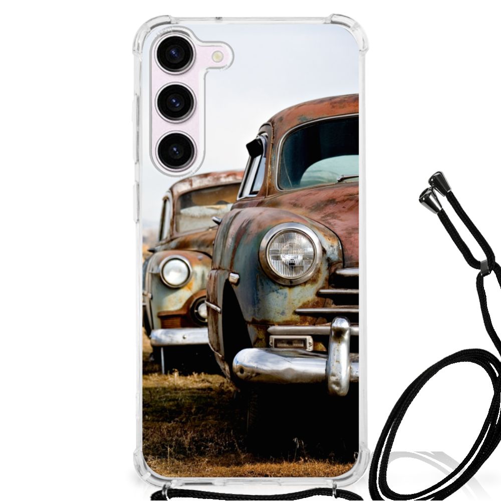 Samsung Galaxy S23 Anti-shock Hoesje met foto Vintage Auto B2C Telecom