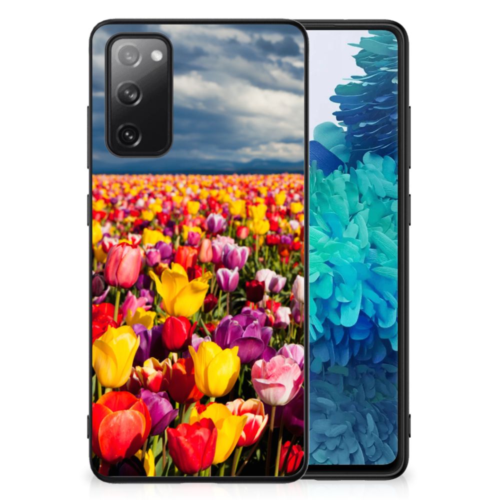 Samsung Galaxy S20 FE Bloemen Hoesje Tulpen B2C Telecom