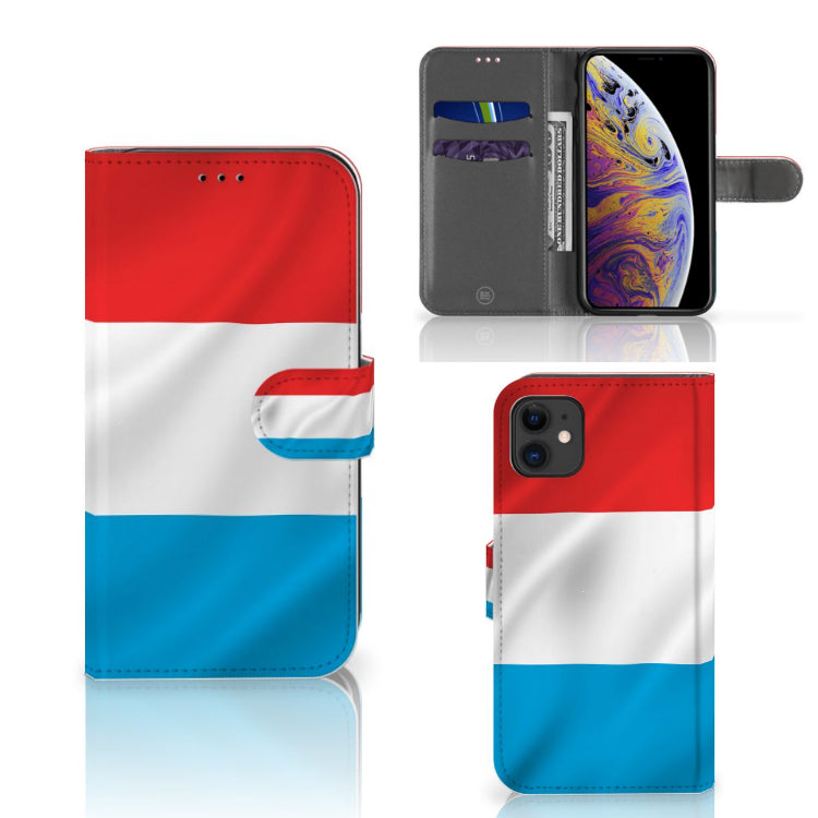 Apple iPhone 11 Bookstyle Case Luxemburg