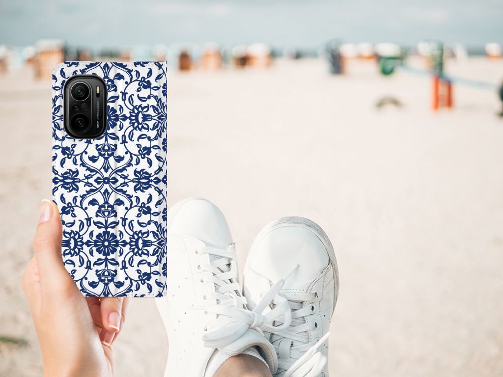 Xiaomi Mi 11i | Poco F3 Smart Cover Flower Blue - B2C Telecom