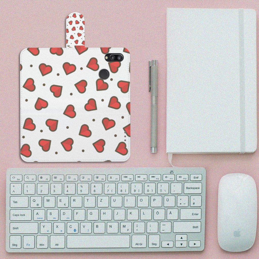 Huawei P20 Lite Telefoon Hoesje Hearts