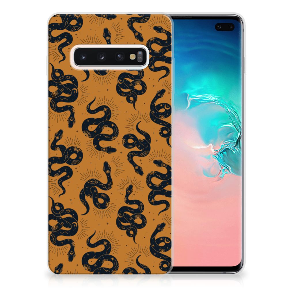 TPU Hoesje voor Samsung Galaxy S10 Plus Snakes B2C Telecom