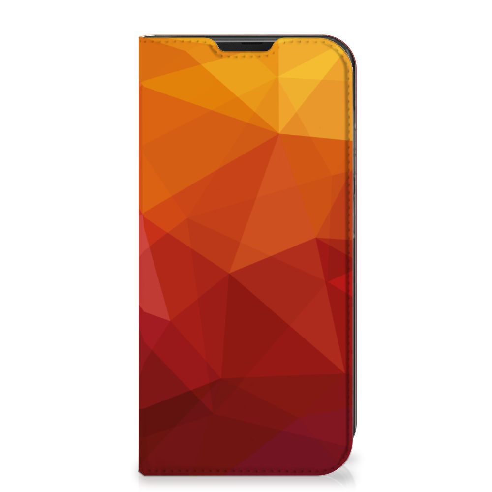 Stand Case voor Samsung Galaxy Xcover 6 Pro Polygon Red - B2C Telecom