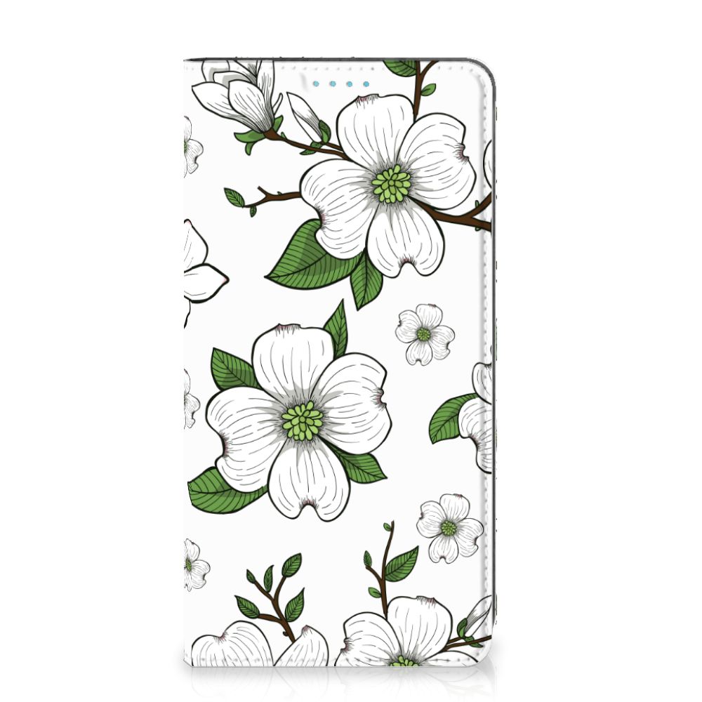 Samsung Galaxy A53 Smart Cover Dogwood Flowers