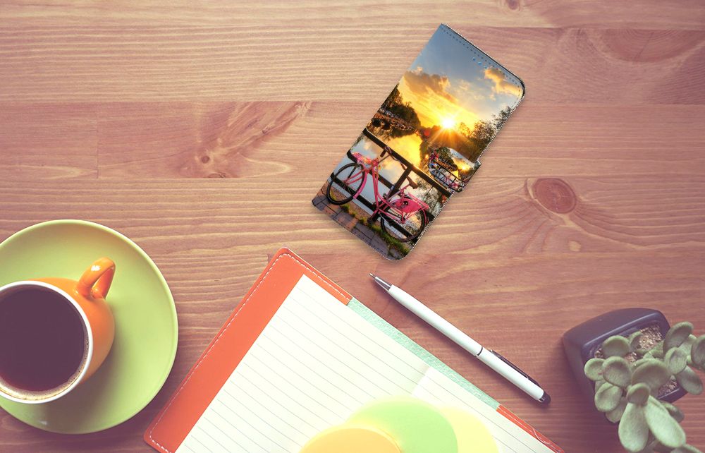 Motorola Moto E32 | Moto E32s Flip Cover Amsterdamse Grachten