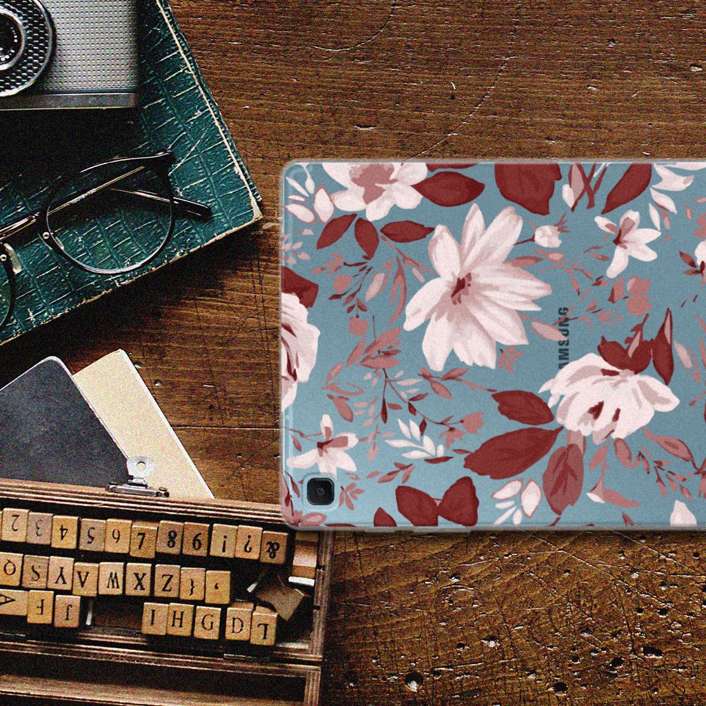 Tablethoes Samsung Galaxy Tab S6 Lite | S6 Lite (2022) Watercolor Flowers - B2C Telecom