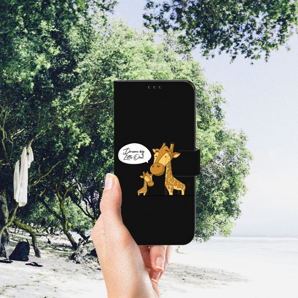 Motorola Edge 30 Pro Leuk Hoesje Giraffe
