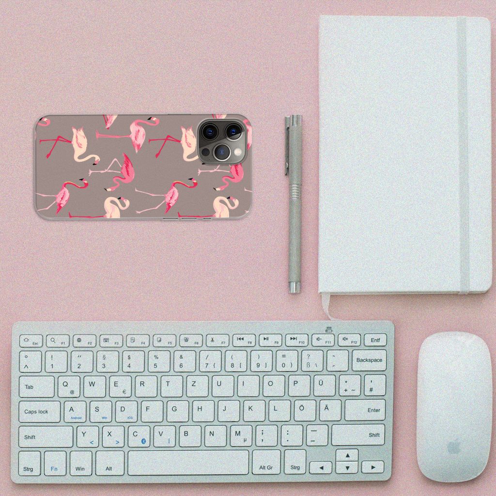 iPhone 12 Pro Max TPU Hoesje Flamingo B2C Telecom