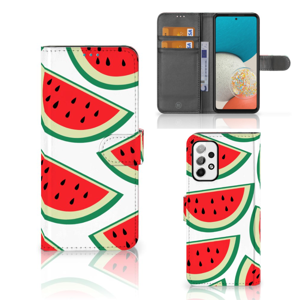 Samsung Galaxy A73 5G Book Cover Watermelons