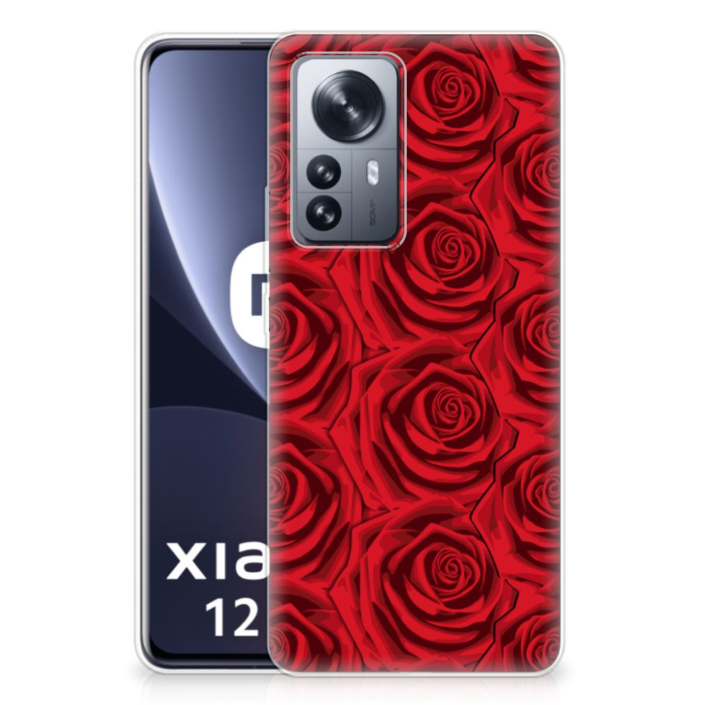 Xiaomi 12 Pro TPU Case Red Roses B2C Telecom