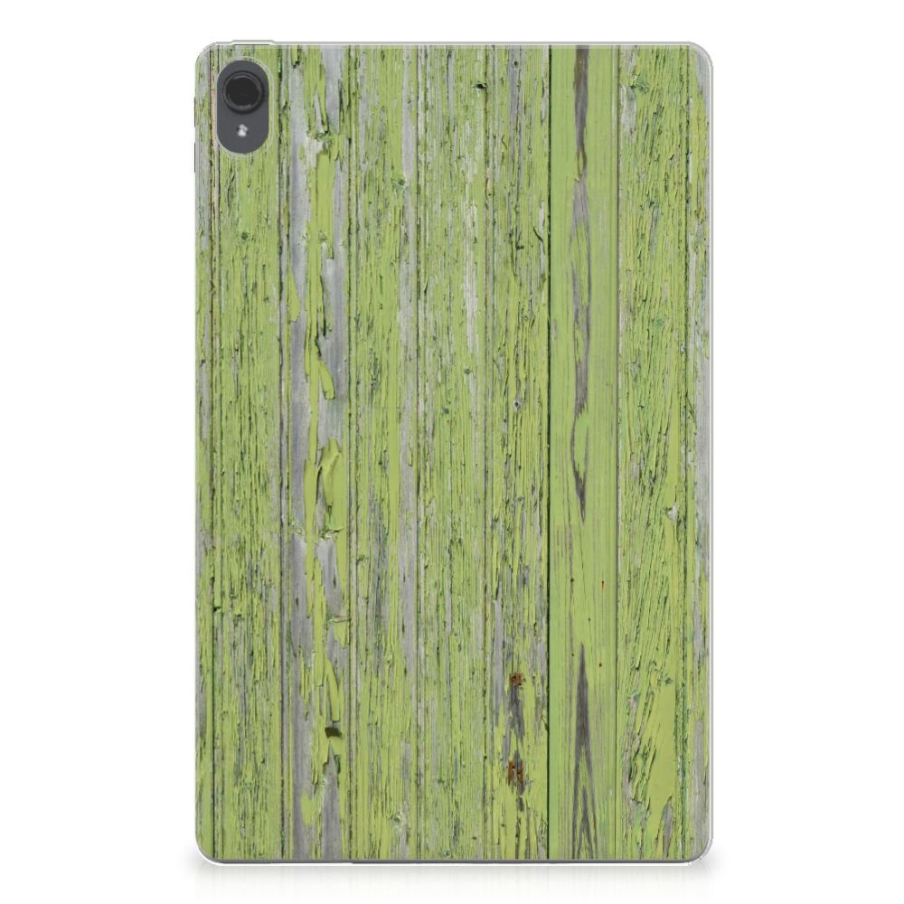 Lenovo Tab P11 | P11 Plus Silicone Tablet Hoes Green Wood