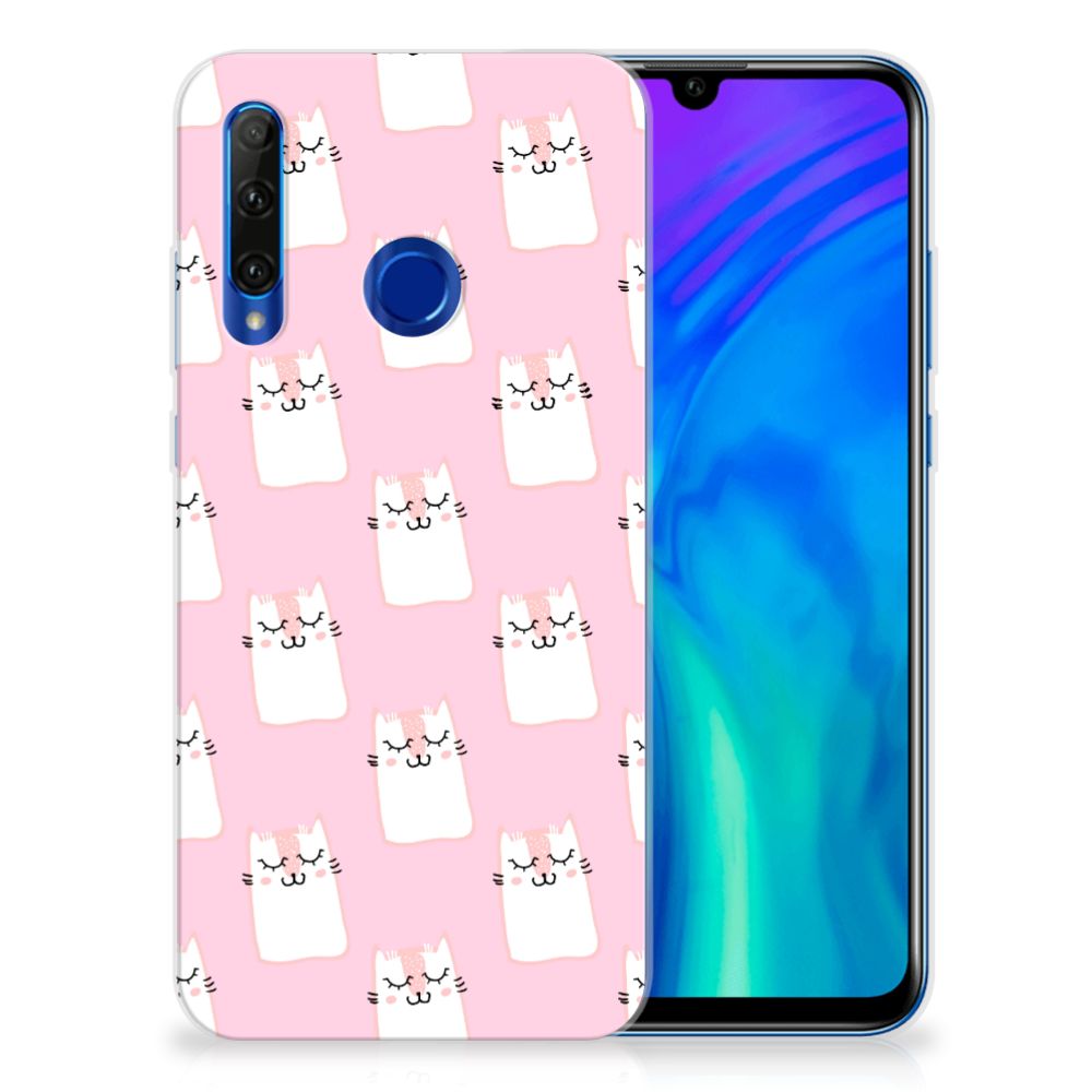 Honor 20 Lite TPU Hoesje Sleeping Cats