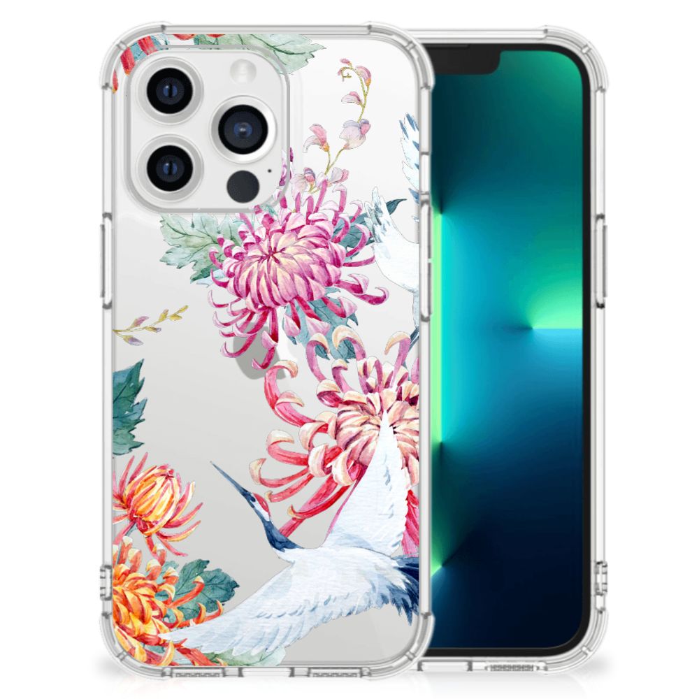 Apple iPhone 13 Pro Case Anti-shock Bird Flowers B2C Telecom