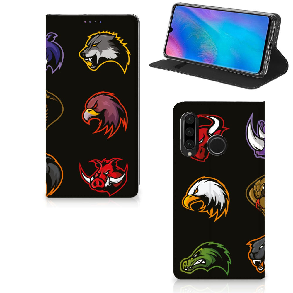 Huawei P30 Lite New Edition Magnet Case Cartoon