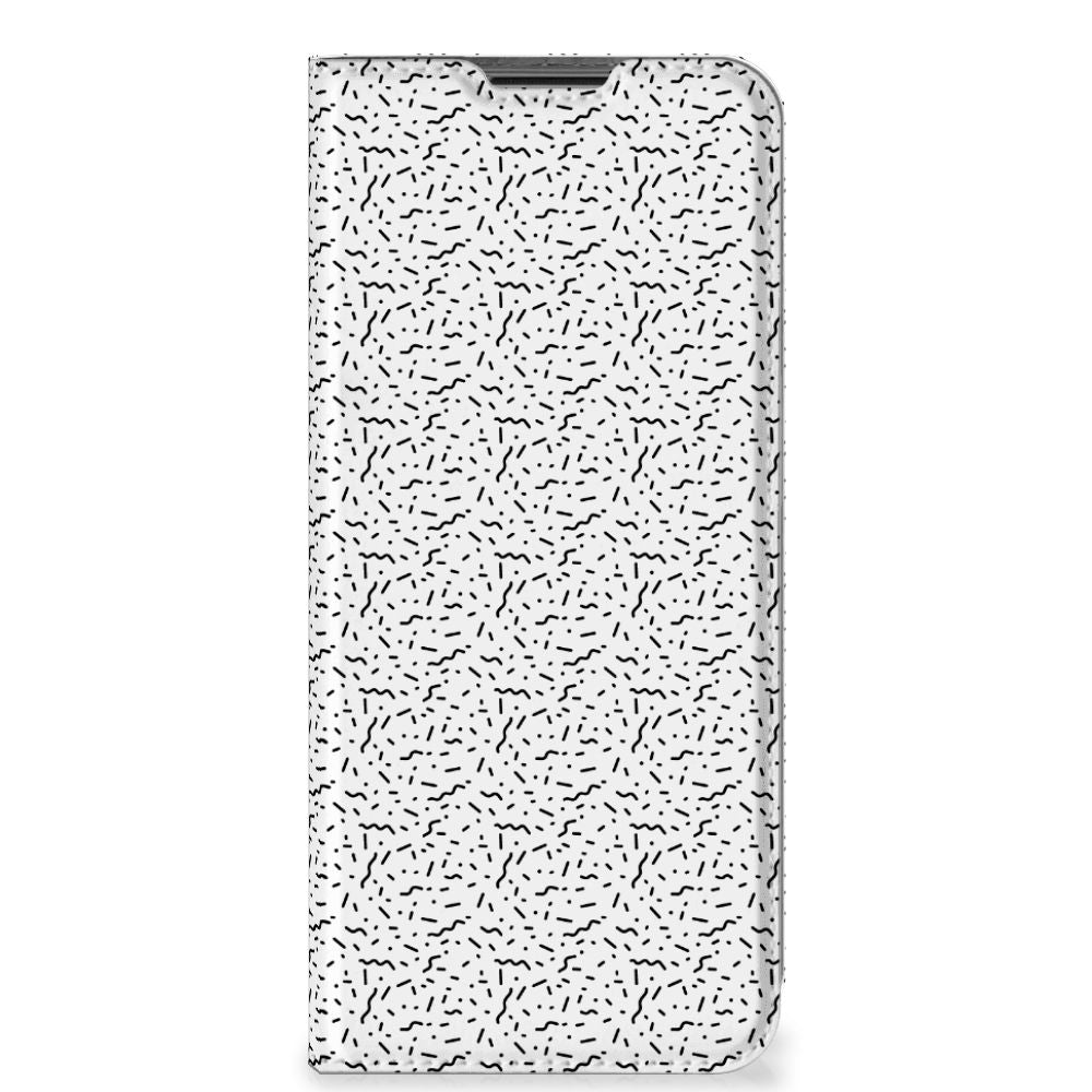 Nokia G50 Hoesje met Magneet Stripes Dots - B2C Telecom